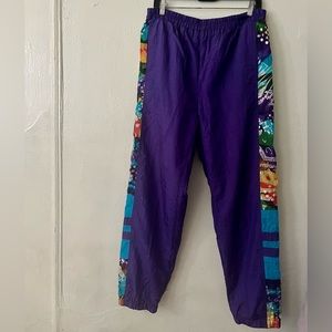 Vintage 90s Misty Valley Sports  Windbreaker Sweatsuit Set
